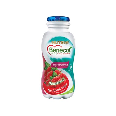 Jual Nutrive Minuman Benecol No Sugar Strawberry 100Ml Shopee Indonesia