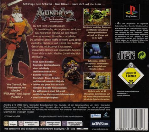 Alundra 2 1999 Playstation Box Cover Art Mobygames