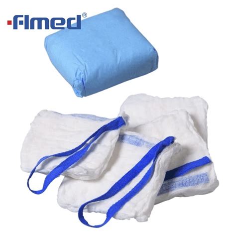 Absorbent Medical Gauze Lap Sponge For Hospital Use Laparotomy