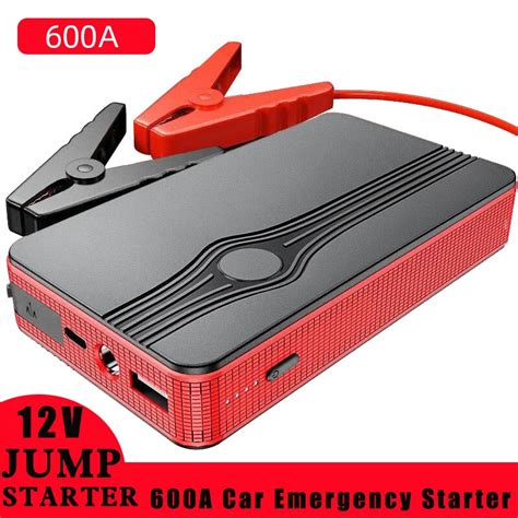 Carro Port Til Jump Starter Auto Carregador De Bateria Booster