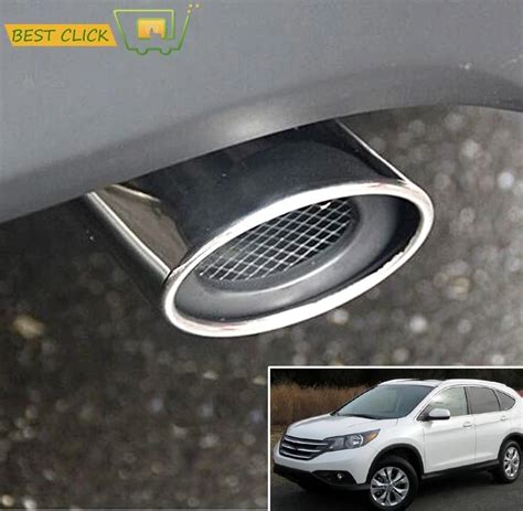 Exhaust Muffler Tip For Honda CR V CRV 2012 2015 Curved Tail Pipe ...