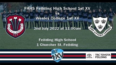 Fahs 1st Xv Vs Wc 1st Xv 2 July 2022 Platform Youtube