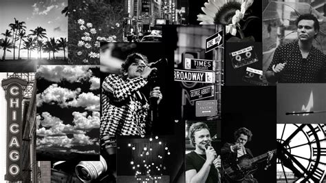 Black N White Harry Ashton Wallpaper Pc Fondo De Pantalla De Harry Styles Fondos Para