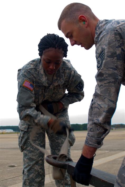 Airmen And Soldiers Join Forces For Cargo Readiness Training Joint Base Langley Eustis