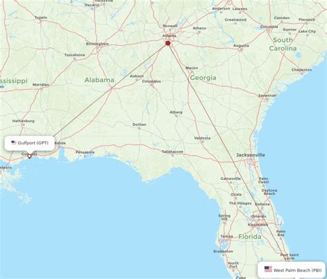 Flights From Gulfport To West Palm Beach GPT To PBI Flight Routes