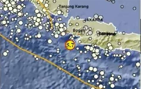 Bmkg Gempa Banten Akibat Aktivitas Subduksi Lempeng Indo Australia