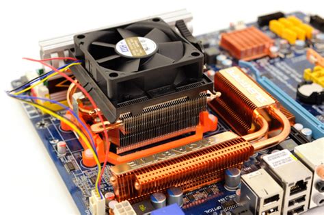 The New Heatsink And The Test AMD S Phenom II X4 955 Black Edition