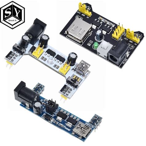 Mb 102 Breadboard Power Supply Module Mb102 White Breadboard Dedicated