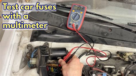 How To Test Car Fuses With A Multimeter Youtube