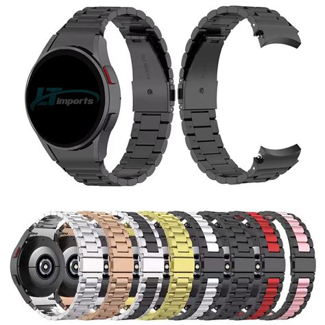 Pulseira Metal 7 Elos LTimports Para Samsung Galaxy Watch 7 Galaxy