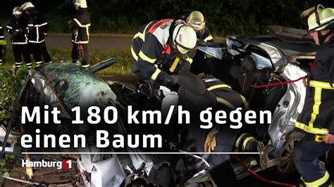 Schwerer Unfall Autofahrer Prallt Gegen Baum Und Stirbt YouTube