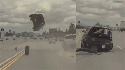 Viral Video Horrifying Car Crash On Us Highway Clip Earns Over 8