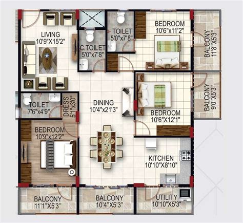 JCSV Pride Floor Plans Bannerghatta Road Bangalore