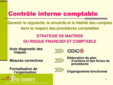 PPT CONTRÔLE INTERNE COMPTABLE EN EPLE PowerPoint Presentation free