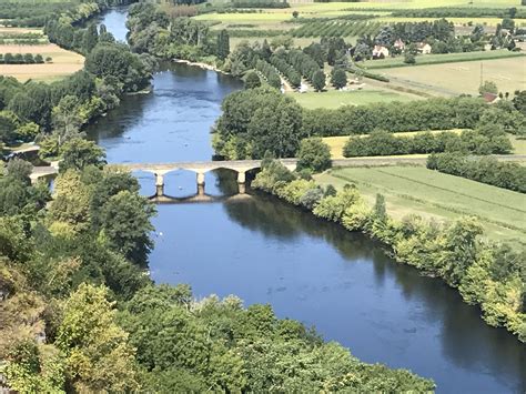 Dordogne river from Domme viewpoint