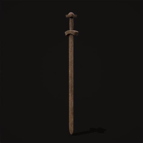 Wooden Toy Short Sword 3D Model By Get Dead Entertainment