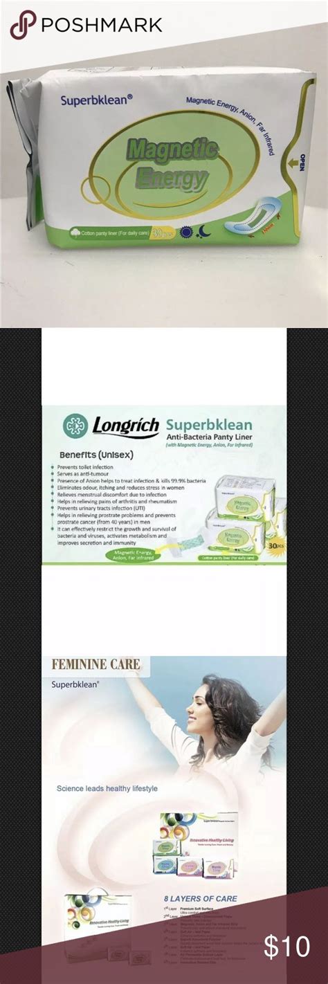 Longrich Superbklean Cotton Pantyliner Pcs Panty Liner Liner