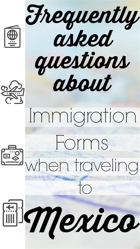 Mexico Immigration Forms Immigration Forms Mexico Vacation Mexico