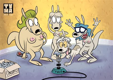 Post 4273415 Filburt Heffer Wolfe Rocko Rockos Modern Life Rule 63