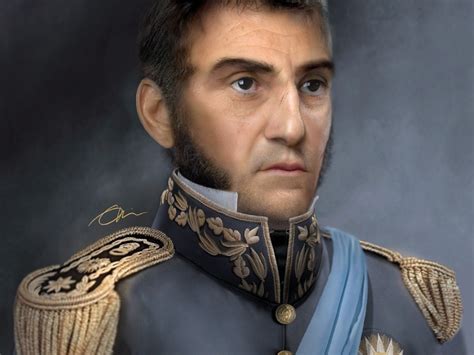 Arte y reconstrucción Cómo era la cara de José de San Martín