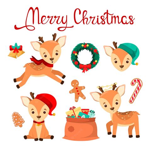 7 102 Christmas Reindeer Clipart Images Stock Photos Vectors Clip