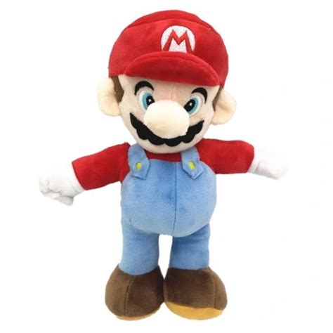 Super Mario Maskotka Pluszak Figurka Czerwony 25cm 11984033396