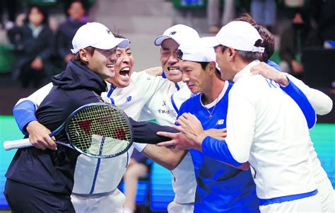 한국 男 테니스 사상 첫 2년 연속 데이비스컵 본선 진출 네이트 스포츠