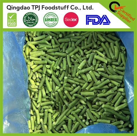 High Quality Iqf Products New Season Fresh Frozen Green Beans Iqf