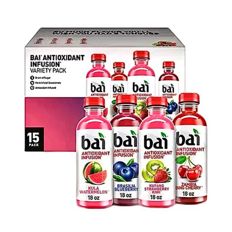 Bai Antioxidant Variety Pack X15