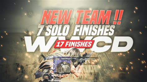 17 FINISHES DOMINATION SOLO 7 FINISHES NEW TEAM 13 Pro Max 90