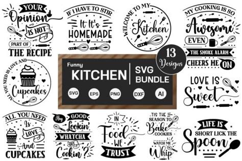 Farmhouse Kitchen SVG Bundle Graphic By GraphicPicker Creative Fabrica