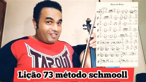 LiÇÃo 73 MÉtodo Schmooll Violino Ccb Estudo De Semicolcheias