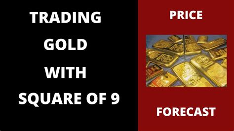 Trading Gold With Wd Gann Square Of Nine Youtube