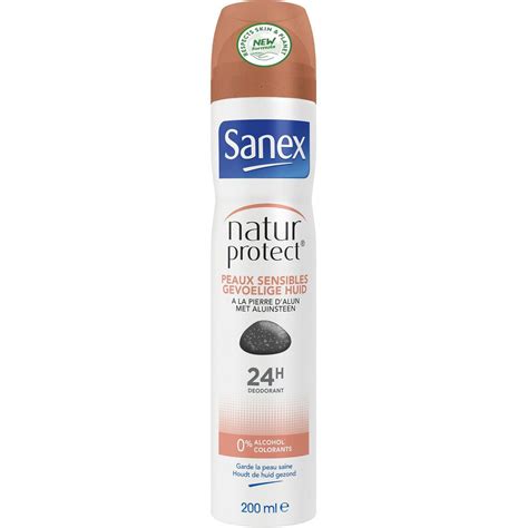 SANEX Natur protect Déodorant spray femme 24h peaux sensibles à la