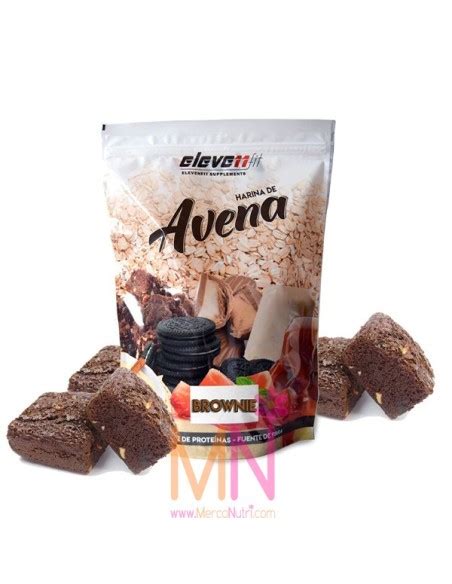 Harina De Avena Sabor Brownie Kg Sin Az Car A Adido