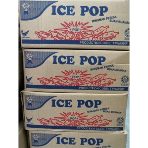 Ice Pop Ice Pong Ice Cream 90 Batang Shopee Malaysia