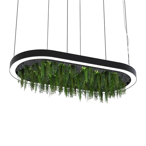 Troms Grid Oval Acoustic Biophilic Lighting Synergy Creativ