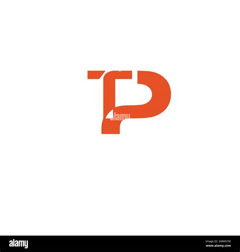 Tp Letter Logo Design Stock Vector Image Art Alamy