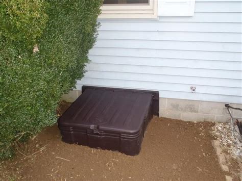 Crawl Space Repair TURTL Crawl Space Access System Installed In