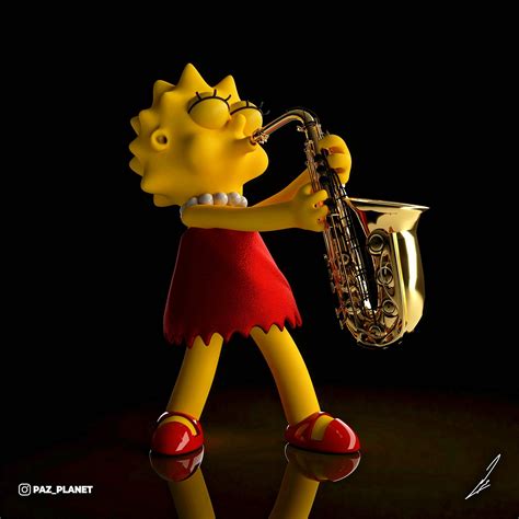 Lisa Simpson Saxophone