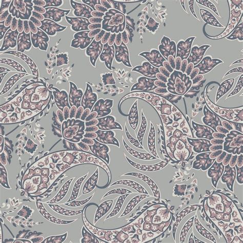 Ornamento Vetor Sem Costura Padr O Tnico Oriental Floral Paisley