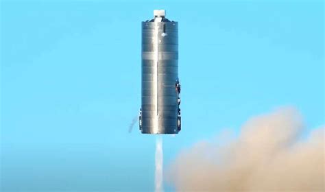 Starship Prototype Takes 150 Meter ‘hop At Spacex Facility In South Texas