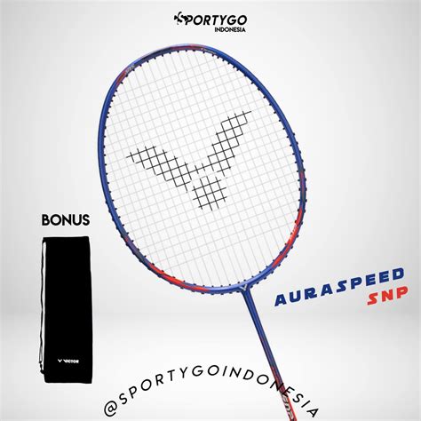 Jual Raket Badminton Victor Auraspeed SNP Original Shopee Indonesia