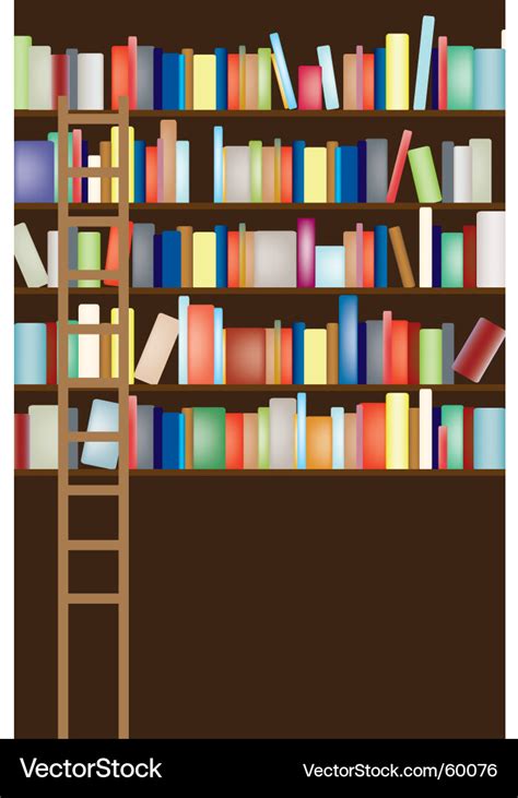 Library Royalty Free Vector Image - VectorStock