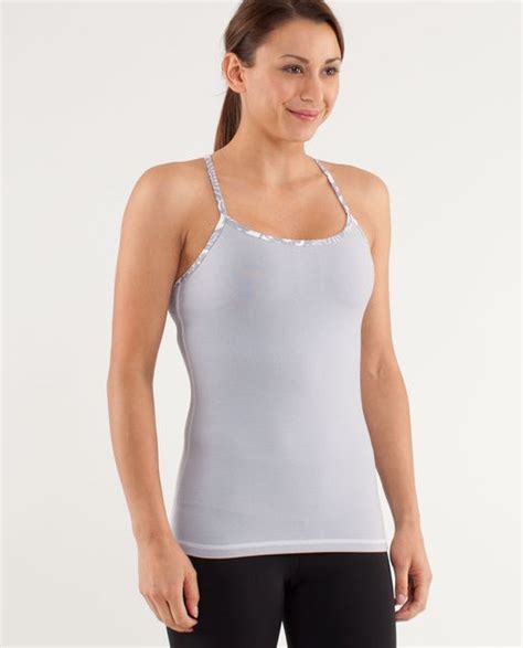 Lululemon Power Y Tank Wee Are From Space White April Multi Lulu