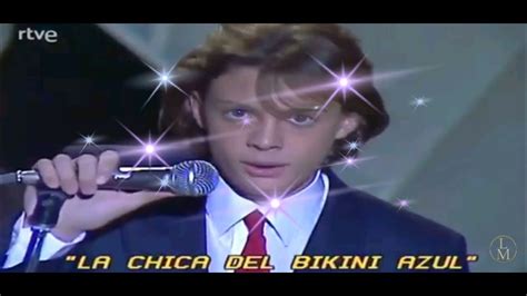 Luis Miguel LA CHICA DEL BIKINI AZUL YouTube