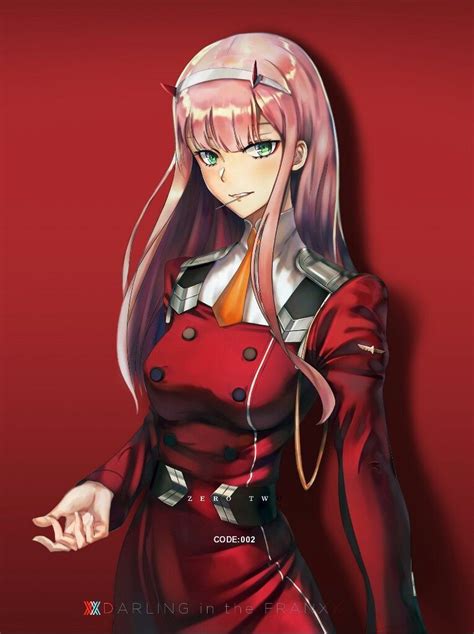 Code 002 Zero Two Darling In The Franxx Аниме