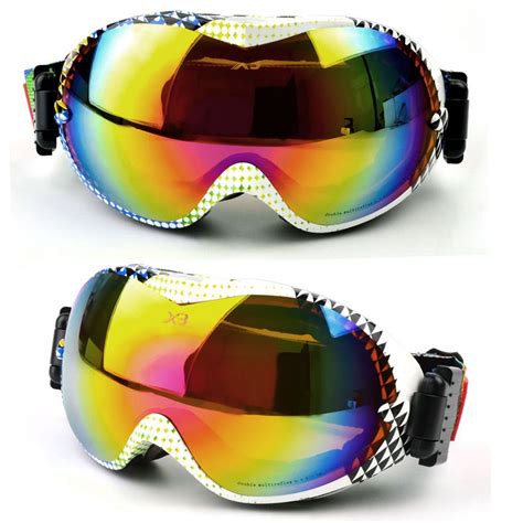 Fashion Outdoor Cool Ski Goggles Anti Fog Sunglasses For Women And Men