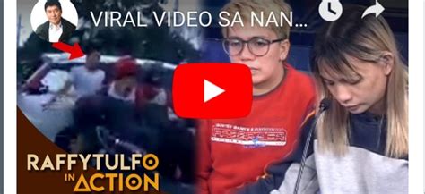 Watch Raffy Tulfo In Action Viral Video Of Road Rage Janeth Quinzon