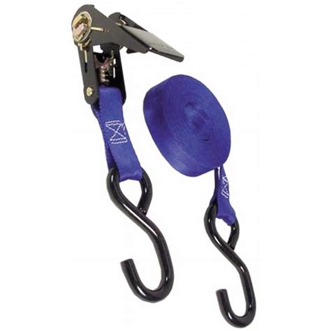 Hampton Products Keeper 1 In X 14 Ft Ratchet Tie Downs Blue 1500